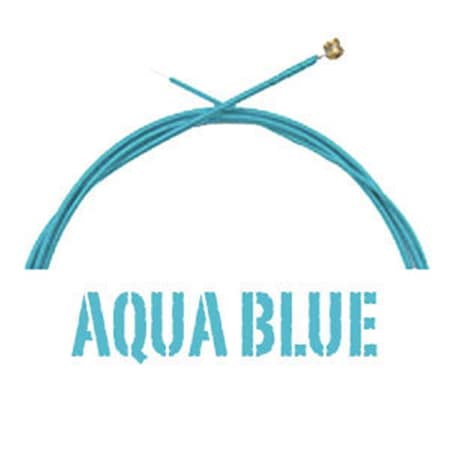 Skilledpower Standard 45-105 Gauge Bass Guitar Strings, Aqua SK129741